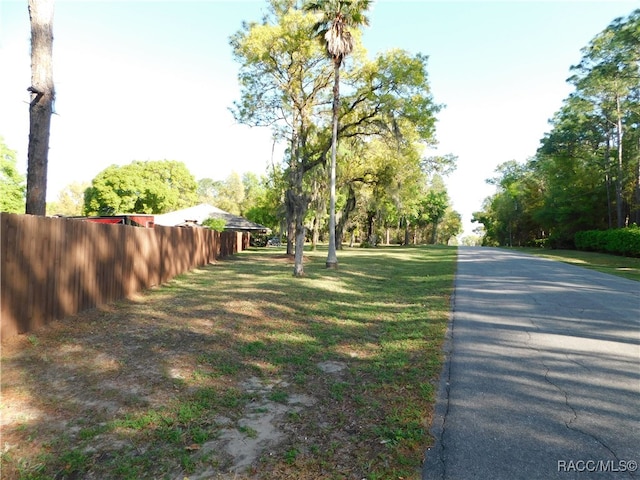 view of street