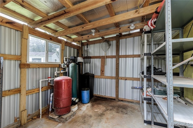 view of storage room