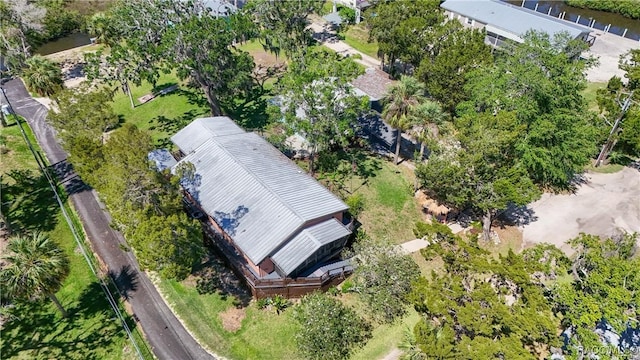 13465 W Hillbilly Ln, Crystal River, FL 34429 - view from above of property