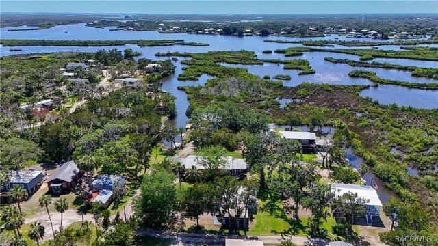 13465 W Hillbilly Ln, Crystal River, FL 34429 - aerial view of property's location featuring a nearby body of water