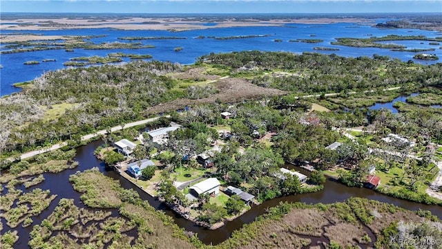 13465 W Hillbilly Ln, Crystal River, FL 34429 - drone / aerial view of a nearby body of water
