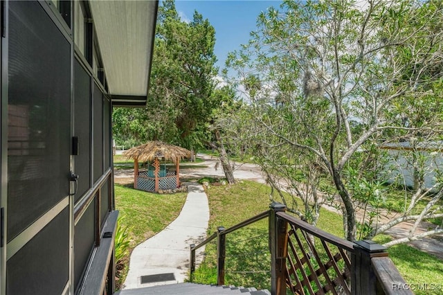 13465 W Hillbilly Ln, Crystal River, FL 34429 - view of grassy yard
