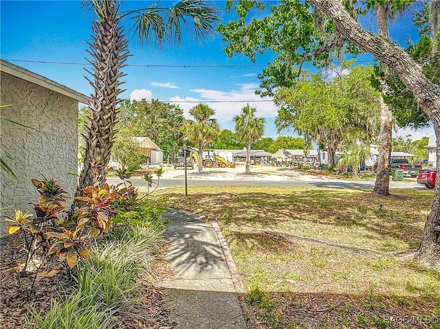 view of yard