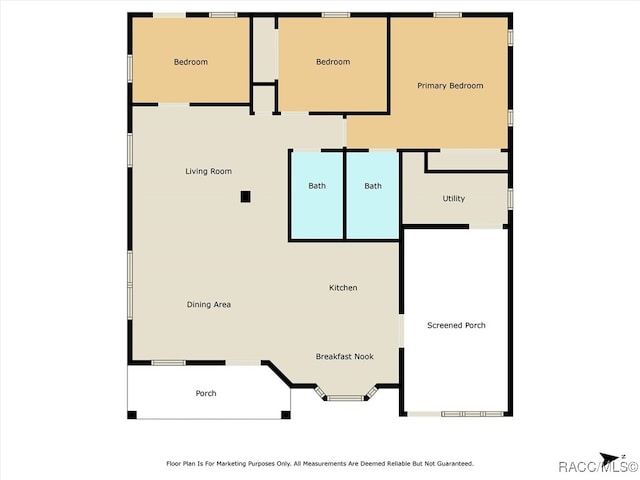 4080 N Eagle Nest Pt, Crystal River, FL 34428 - view of floor plan / room layout