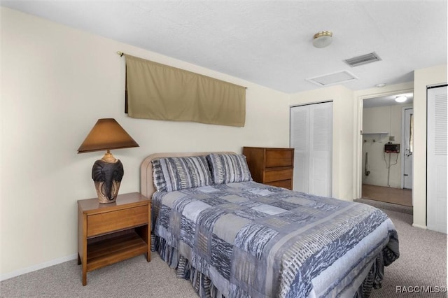 2 James St, Beverly Hills, FL 34465 - bedroom with carpet and attic access