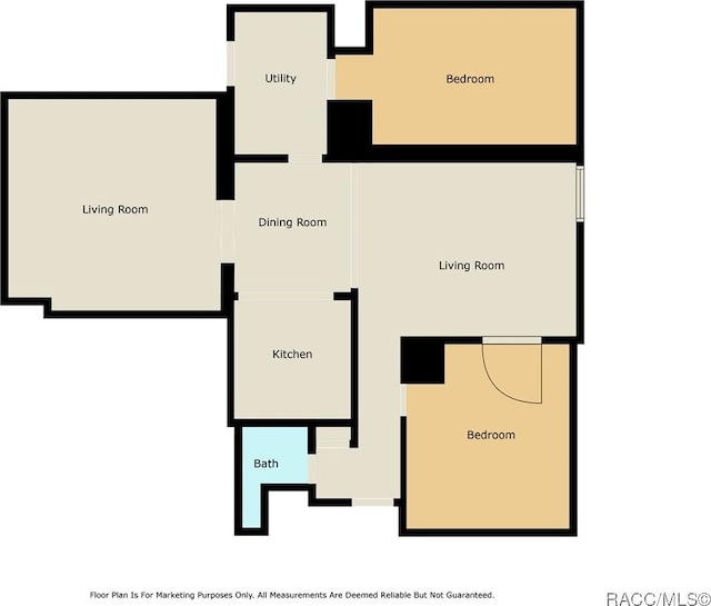 2 James St, Beverly Hills, FL 34465 - view of floor plan / room layout