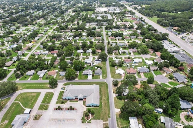 2 James St, Beverly Hills, FL 34465 - aerial view of property and surrounding area with nearby suburban area