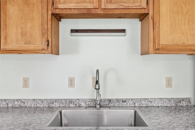 interior details with sink