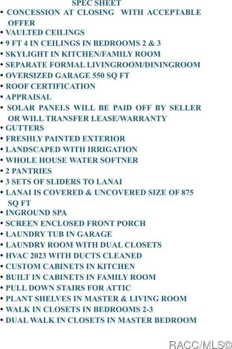 5725 N Durango Ter, Beverly Hills, FL 34465 - view of miscellaneous property collateral