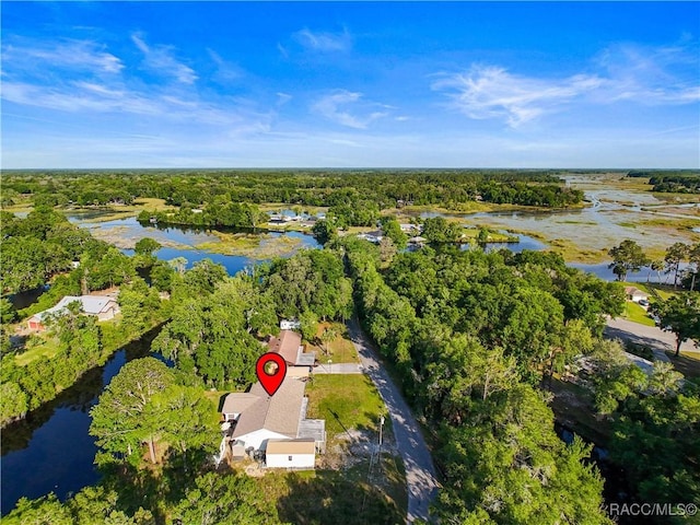 4101 E Gloria Dr, Hernando, FL 34442 - aerial view of property's location featuring a large body of water
