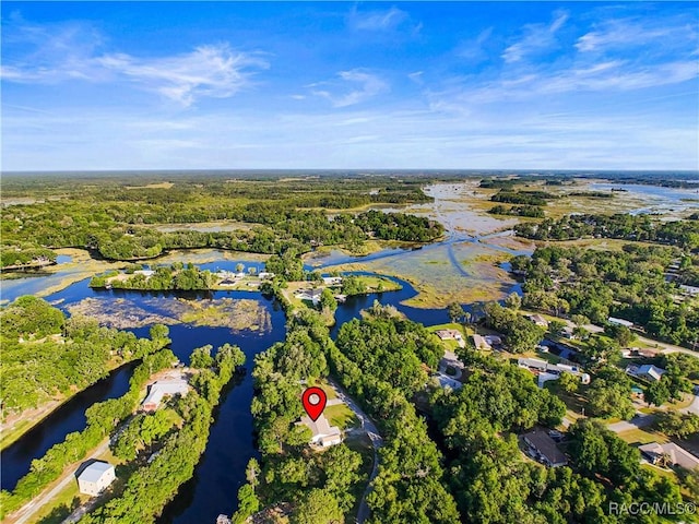 4101 E Gloria Dr, Hernando, FL 34442 - aerial view of property's location with a nearby body of water