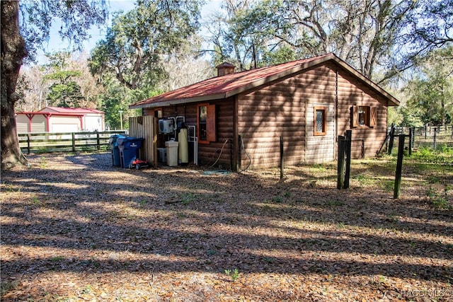 view of property exterior