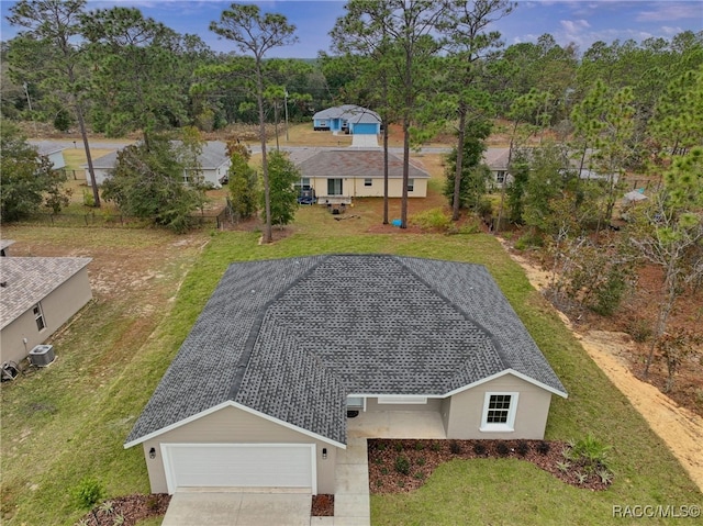 6526 N Earlshire Ter, Citrus Springs, FL 34434 - view from above of property