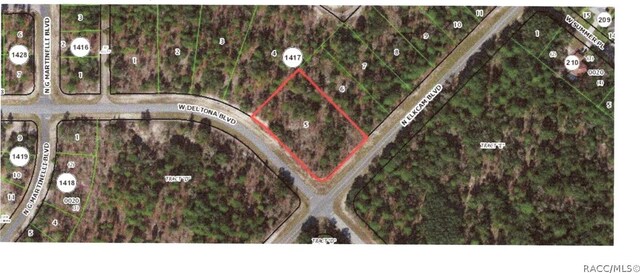 2611 W Deltona Blvd, Citrus Springs FL, 34434 land for sale