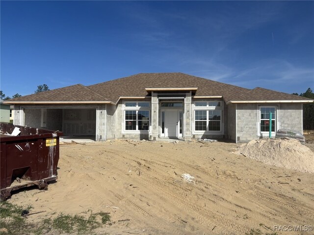 view of back of property