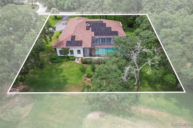 330 E Ireland Ct, Hernando, FL 34442 - view of subject property featuring property boundaries highlighted