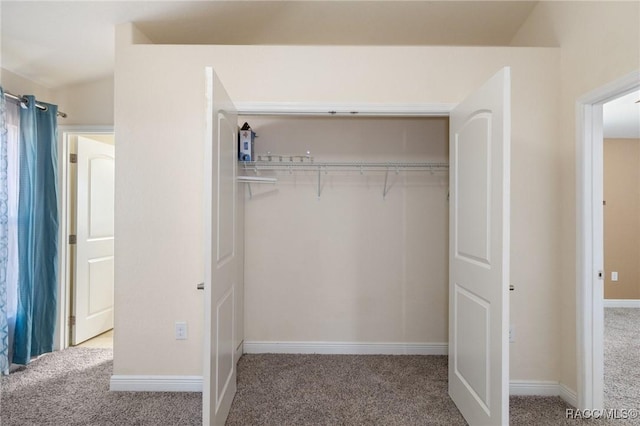 view of closet