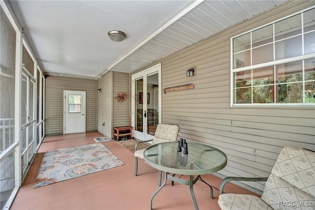 7802 N Fairwind Loop, Hernando, FL 34442 - sunroom / solarium with french doors