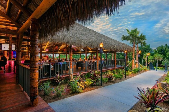 1052 W Diamond Shore Loop, Hernando, FL 34442 - surrounding community with a gazebo