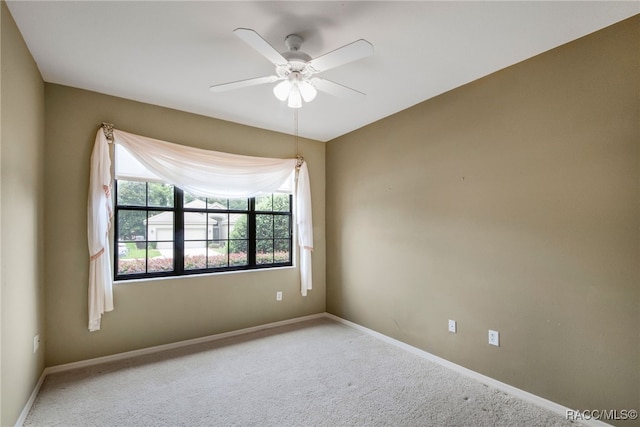 1052 W Diamond Shore Loop, Hernando, FL 34442 - carpeted spare room with a ceiling fan and baseboards
