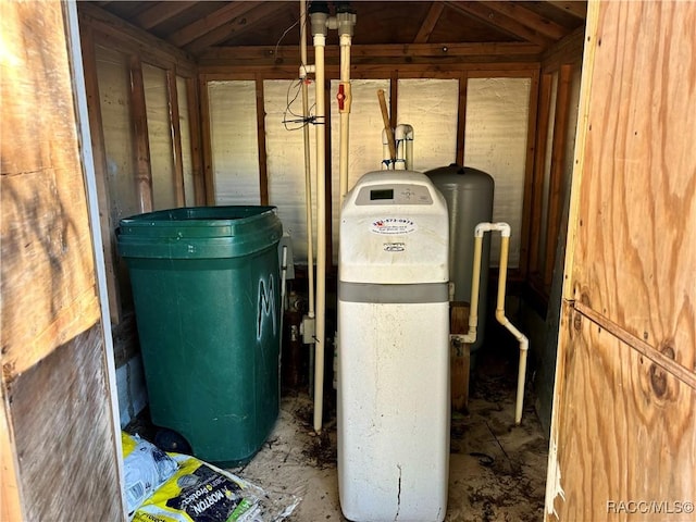 view of utility room