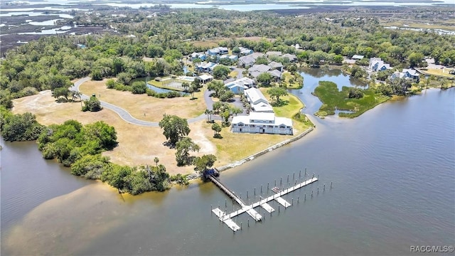 2891 N Rivers Edge Blvd Unit 100, Crystal River, FL 34429 - drone / aerial view of a nearby body of water