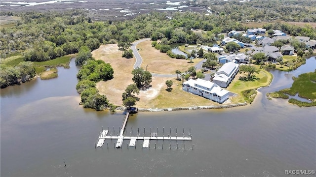 2891 N Rivers Edge Blvd Unit 100, Crystal River, FL 34429 - drone / aerial view of a nearby body of water
