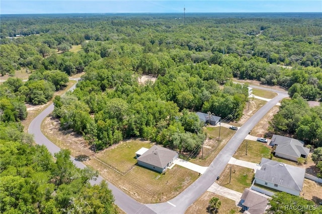 1435 W Adele Ct, Citrus Springs, FL 34434 - aerial view of a forest