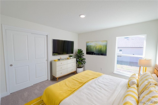 7235 N Glenridge Cir, Citrus Springs, FL 34433 - carpeted bedroom featuring recessed lighting