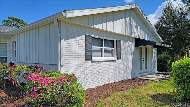 view of home's exterior