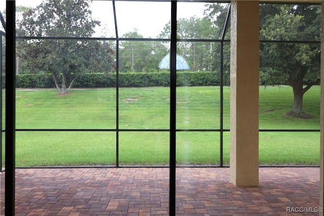 1366 N Bellamy Pt, Hernando, FL 34442 - view of unfurnished sunroom