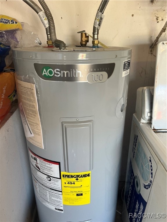 utilities with electric water heater