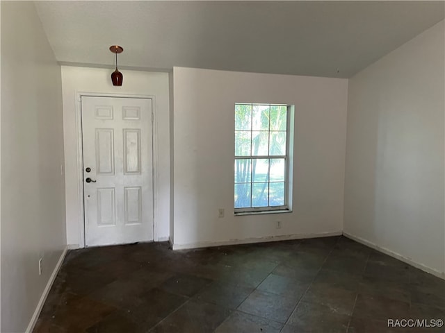 view of foyer entrance