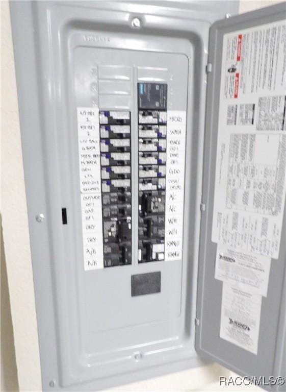 utilities featuring electric panel