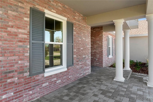 view of patio / terrace featuring a porch