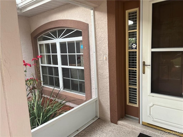 view of property entrance