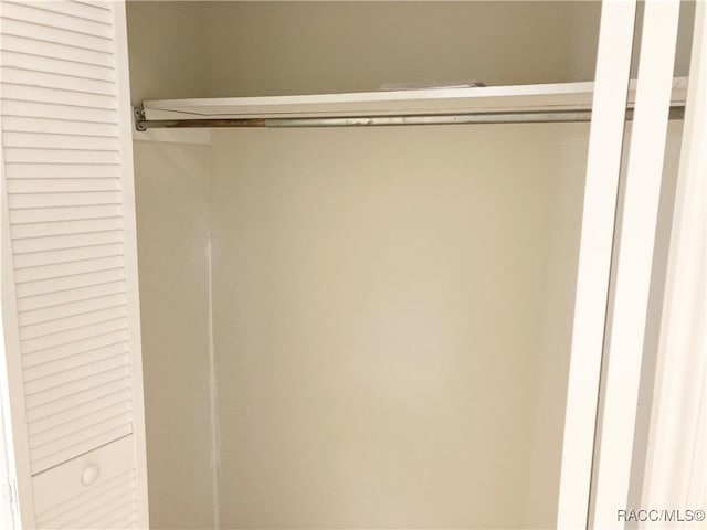 view of closet