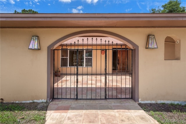 view of entrance to property