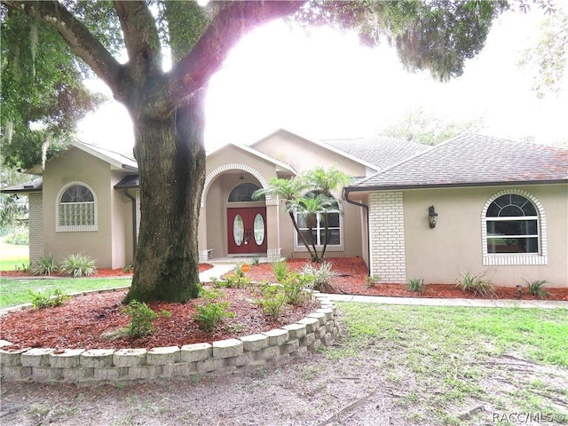 view of ranch-style home