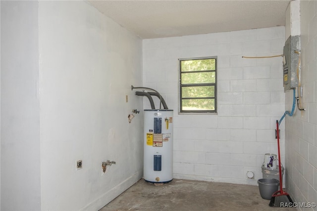utilities featuring water heater