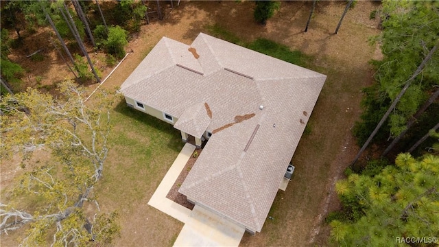 97 W Camino Ln, Citrus Springs, FL 34434 - birds eye view of property