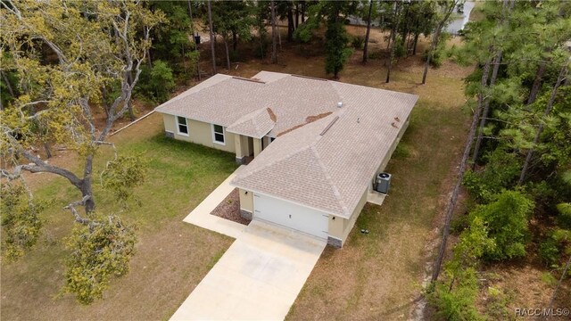 97 W Camino Ln, Citrus Springs, FL 34434 - birds eye view of property