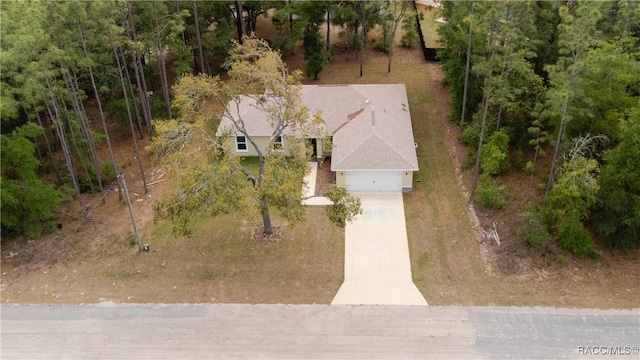 97 W Camino Ln, Citrus Springs, FL 34434 - birds eye view of property