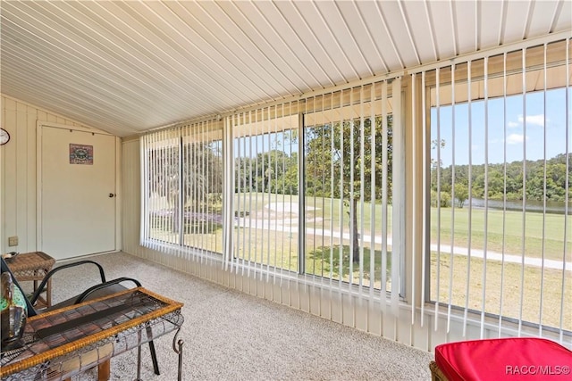 688 Midway Dr Unit B, Ocala, FL 34472 - sunroom / solarium featuring vaulted ceiling and healthy amount of natural light