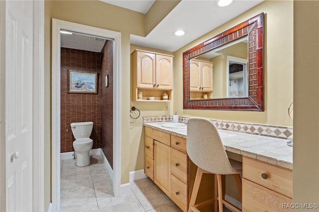 5155 S Gray Pelican Way, Homosassa, FL 34448 - bathroom featuring vanity and tile patterned flooring