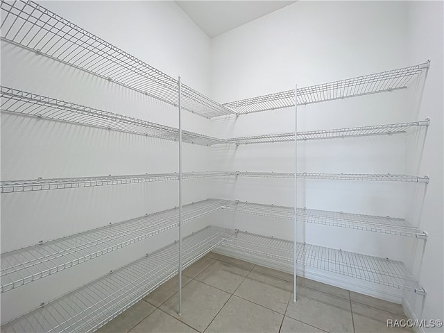 view of pantry