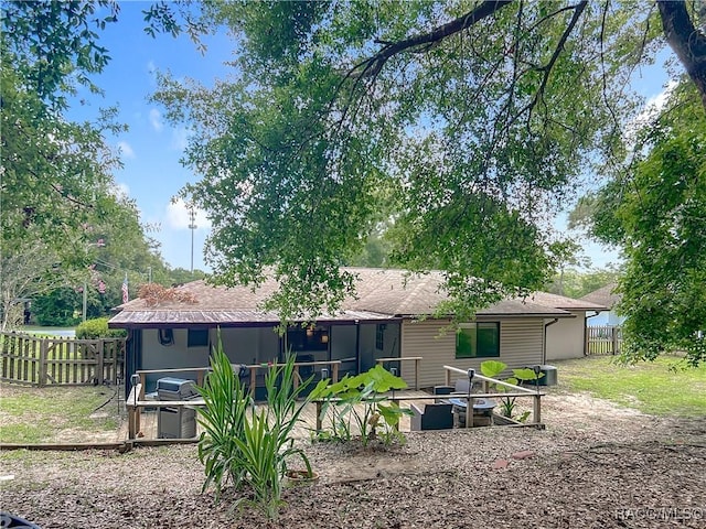 2582 W Fairway Loop, Citrus Springs, FL 34434 - back of property