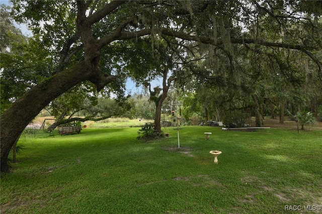 surrounding community featuring a yard