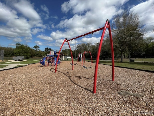 9125 N Abbot Dr, Citrus Springs, FL 34434 - view of communal playground
