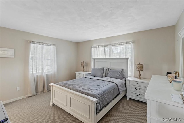 9125 N Abbot Dr, Citrus Springs, FL 34434 - bedroom with carpet flooring, multiple windows, and baseboards